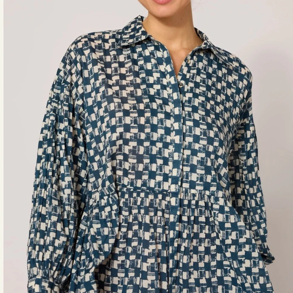 Cleobella Collette Mini Dress - Biarritz